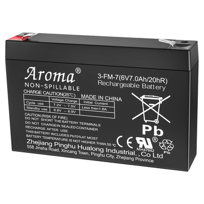 Aroma3-FM-7(6V7.0Ah20hR)蓄电池
