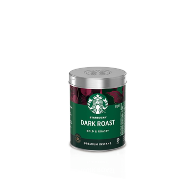星巴克罐装美式烘焙速溶黑咖啡粉