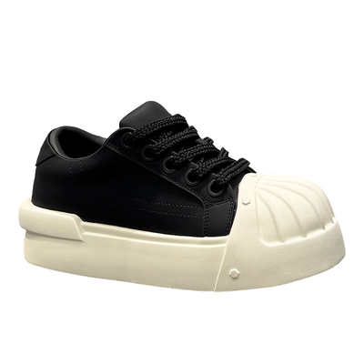 贝壳头面包鞋轻便厚底增高板鞋男