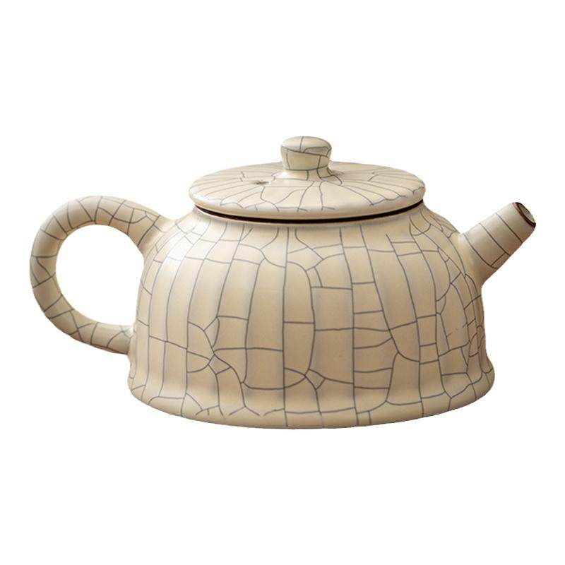 汝窑茶壶功夫茶具伴手礼送长辈