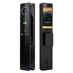 王力牛头铁门适用老式防盗门改智能门锁指纹密码锁家用锁入户电子