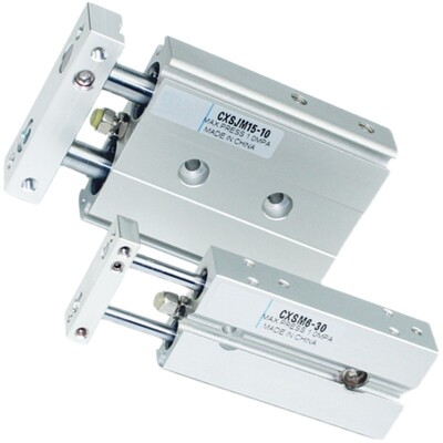 双轴气缸CXSJM紧凑缸