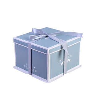 生日蛋糕盒子包装盒6寸7寸8寸9寸10寸11寸12寸13寸14寸单烘焙纸盒