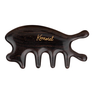 KRRAMEL紫光檀经络梳按摩梳四合一梳头经络梳头疗梳家用高级感