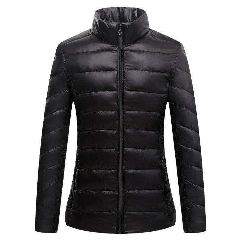 轻薄棉衣女短款韩版中年羽绒棉服修身2026新品外套冬季工装小棉袄