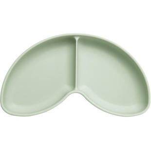 Qlittle宝宝餐盘硅胶分隔盘儿童吃饭专用餐盘防摔