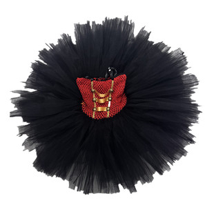 a儿童乐师表演服装小音乐家蓬蓬连衣裙女童小指挥家魔术表演服装