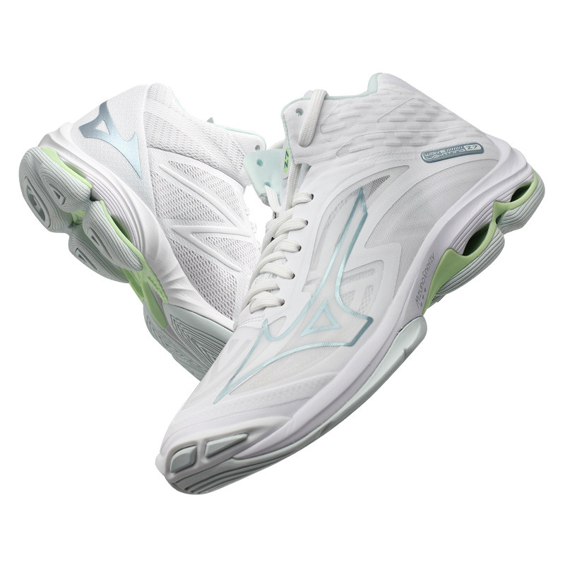 Mizuno美津浓 z7 z8MID专业中邦室内男女款MONO网透气减震排球鞋