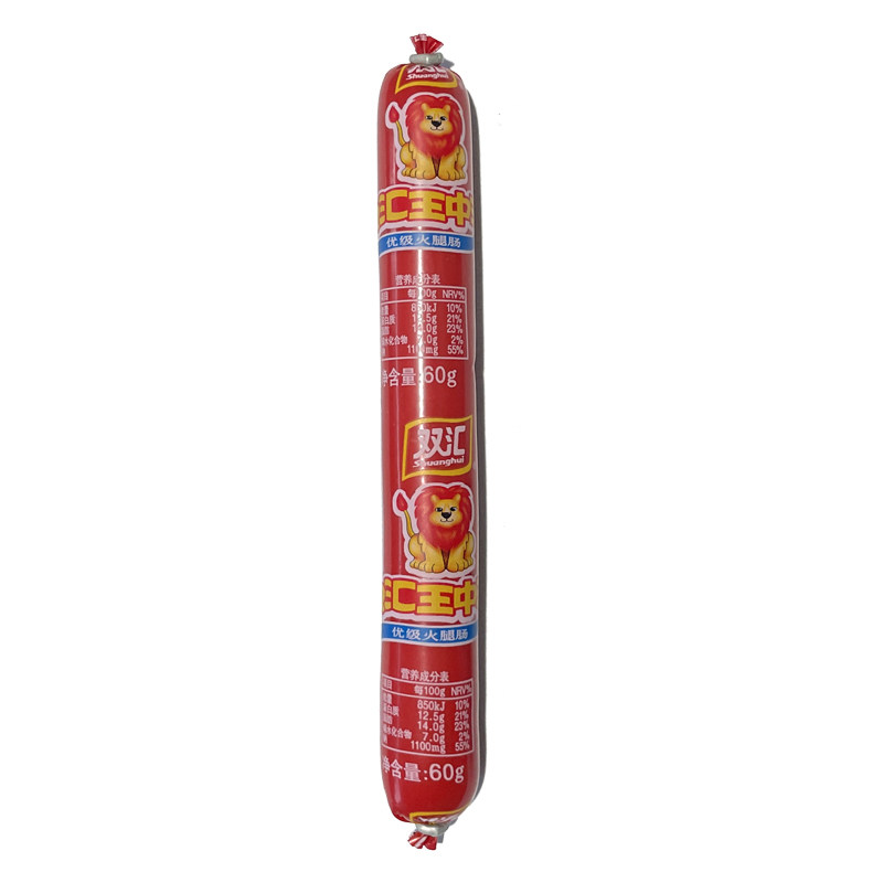 双汇王中王火腿肠60g即食香肠