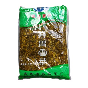 乌溪漾开胃雪菜2.25kg盐渍菜开胃菜下饭菜佐餐嘉善产杨庙商用雪菜
