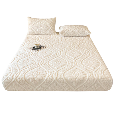 塔芙绒床笠牛奶绒冬季加绒加厚