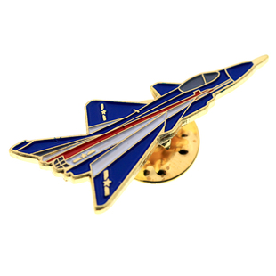 定制时尚金属徽章飞机纪念章爱国教育科普小飞机个性百搭胸针