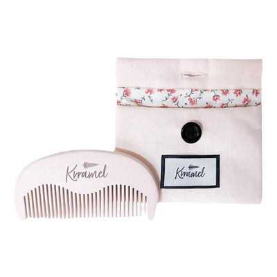 KRRAMEL粉色可爱小梳子