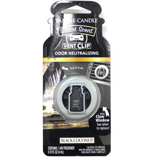 Yankee Candle美国扬基汽车出风口香水夹车载车内用香氛香薰装饰