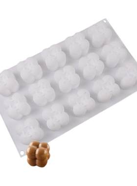 食品级硅胶慕斯冰淇淋蜡烛模具