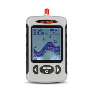 乐琦声纳无线探鱼器可视高清鱼群探测器垂钓声呐钓鱼器找鱼器中文