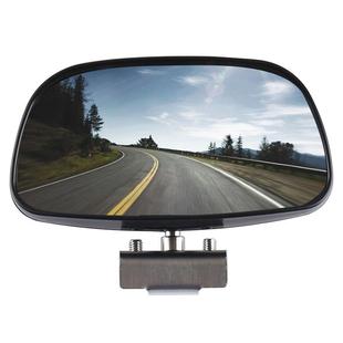 教练车辅助后视小反光镜304不锈钢底座汽车盲区倒车镜360度大视野