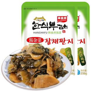 韩食府酱杂菜延边特产韩国风味韩式什锦杂菜酱菜咸菜延吉小菜