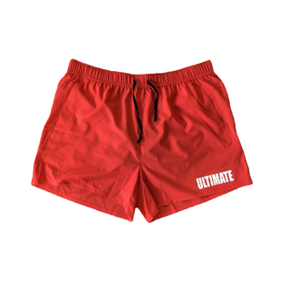 健身短裤男运动速干三分裤训练深蹲弹力裤子潮铁田径健美拉链口袋