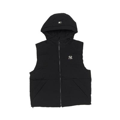 MLB官方男女情侣防水防泼水纯色时尚运动羽绒马甲25冬季新款DVB04