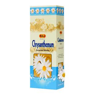 RAJ印度香 菊花Chrysanthemum 印度原装进口手工香薰熏香线香增香