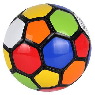 哈哈球婴儿七彩小足球皮球篮球儿童玩具弹力球可啃咬幼儿专用抛接