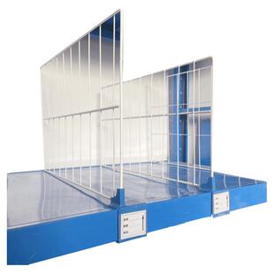 菜鸟驿站快递货架分隔网片服装挡板隔离板仓库多功能隔断隔板定制