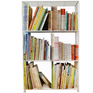 定制铁艺儿童简易绘本杂志落地多层书玩具收纳架2018新品促销