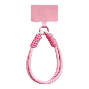 双扣手机挂绳斜挎2024年可拆卸宽版高端电话防盗腕带绳携带钥匙扣编织垫片背夹挂饰件女士手提款链条挂坠神器