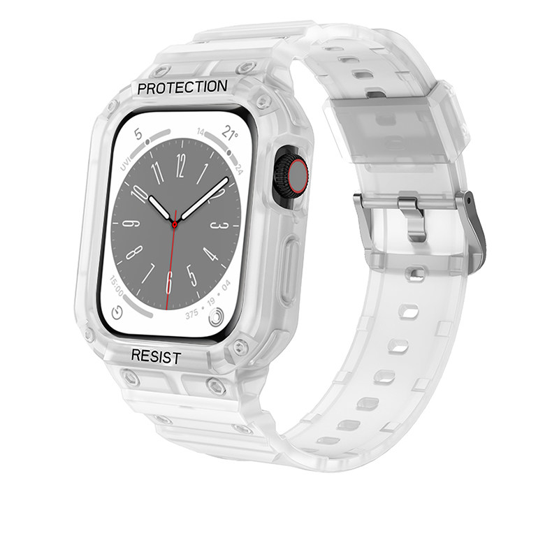 适用iwatch全包一体表带硅胶