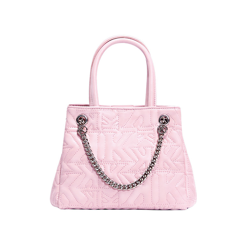 Kappa卡帕 轻奢水桶包新款正品超火小香风链条女包单肩斜挎手提包