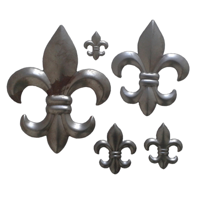 冲压枪头尖头铁艺铁皮冲压花配件