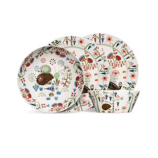 伊塔拉iittala魔幻森林陶瓷餐具碗盘深碗色拉碗家用菜盘