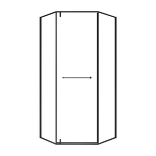 圣莉亚整体淋浴房卫生间玻璃隔断钻石家用浴室洗澡间浴帘屏风隔断
