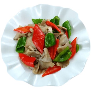 陶瓷荷叶 盘子 汤盘菜盘异形创意家用水果盘餐具不规则 纯白包邮