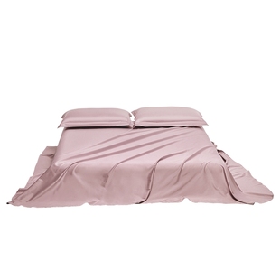 罗莱生活LOVO乐蜗纯棉床单单件100全棉单人双人宿舍纯色被单四季