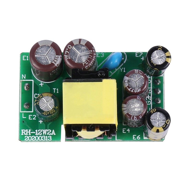双输出开关电源12v5v600mA5v24v12w双路隔离降压acdc直流电源模块