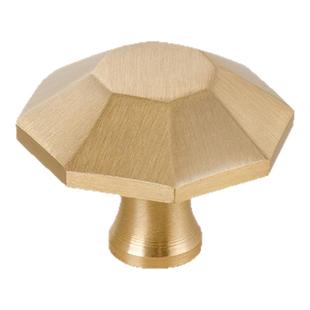 黄铜法式柜门拉手大全抽屉单孔新款橱柜子高档轻奢金色衣柜门把手