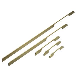 亚美乐 复古 铝合金青古柜子把手威法金衣柜极简橱柜门古铜色拉手