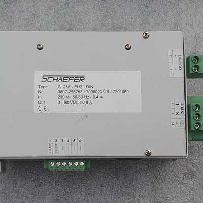 SCHAEFER C 286-EU2-DIN 0807-256763 / 7000023318 / 7201060