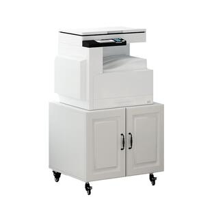 a3打印机放置柜落地复印机工作台可移动打印机底座办公室文件矮柜