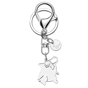 电锯人恶魔波奇塔周边钥匙扣高级感钛钢不掉色挂件男女书包挂饰品