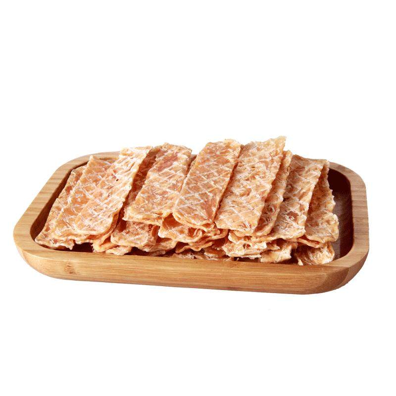 蒙贝狗狗零食鸡肉干500g*4袋宠物零食鸡胸肉干幼犬磨牙棒训犬奖励