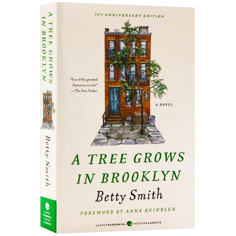 正版 布鲁克林有棵树 英文原版小说 A Tree Grows in Brooklyn 曹文轩推荐 青少年读物 进口英语书籍 英文版