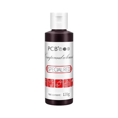 pcb色素烘焙可食用蛋糕奶油装饰颜料大红黑白食品级翻糖膏调色剂