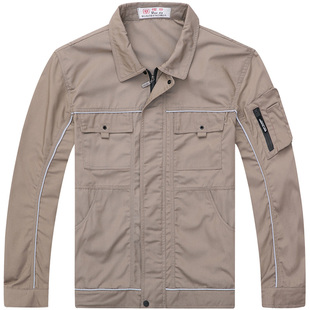 2026新款耐磨工作服套装男工装劳保服时尚工厂定制服外套上衣服