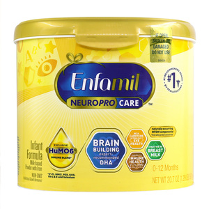 美国原装进口美版美赞臣Enfamil一段金樽婴幼儿宝宝1段奶粉587g克