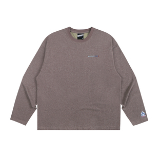 BURNIN*BURNINCSC彩纱长袖圆领卫衣男女款男装T恤休闲款美式街头