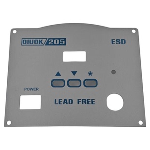 205焊台外壳铝合金外壳前面板后盖板203H高频焊台配件塑料边框90W