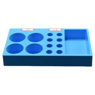 医院用便携试管架大小便分装收集标本换发药盘送检迷你塑料收纳盒